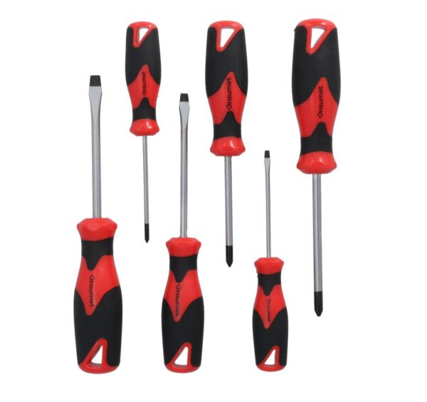 Skrūvgriežu komplekts 6-daļīgs Draumet 1gb