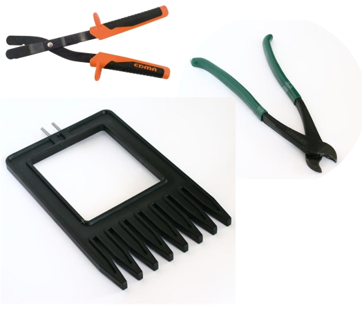 INSTRUMENTU KOMPLEKTS TĪKLA ŽOGA UZSTĀDĪŠANAI