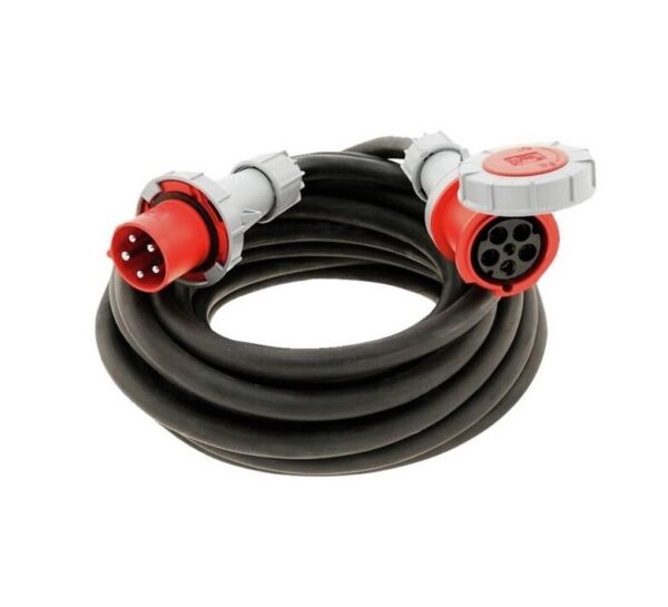 Pagarinātāja kabelis 125A 380V