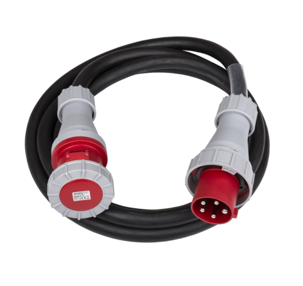 Pagarinātāja kabelis 63A, 380V