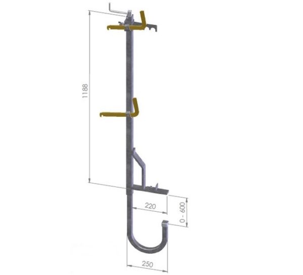Margu stiprinājums VEPE