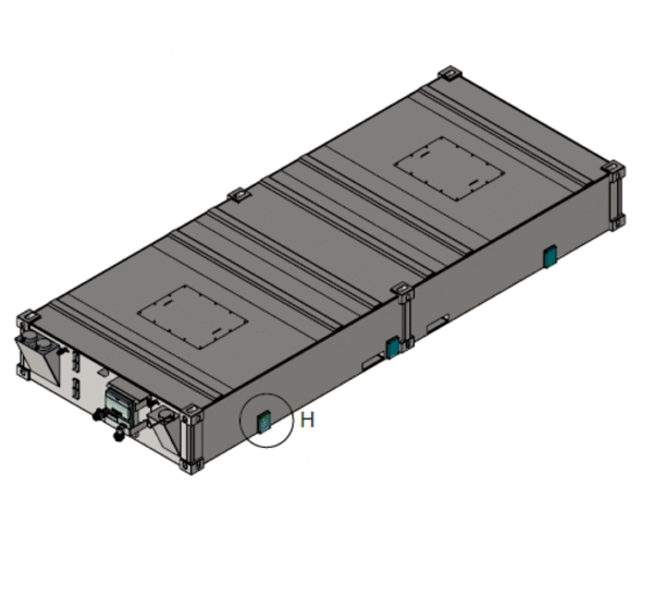 NOTEKŪDENS KONTEINERS 7500L AR APSILDI