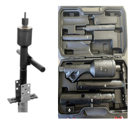 Skrūvpāļu rokas reduktors MAX 50 CM