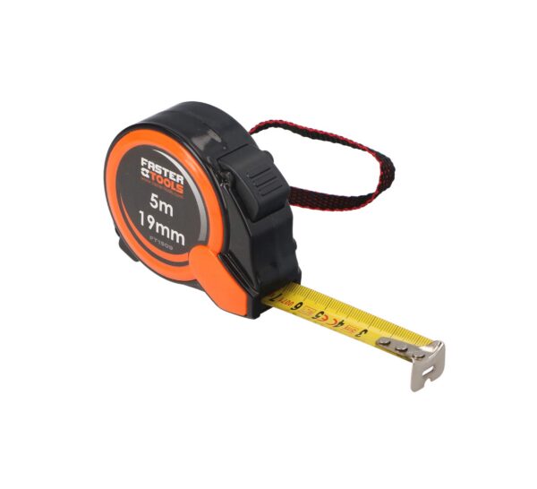 Mērlente 5m x 25mm ar magnētu kl.1